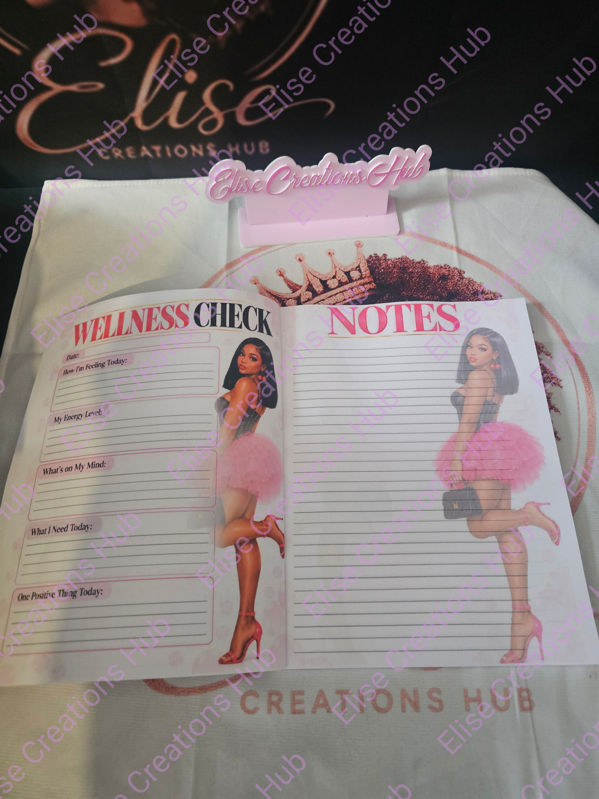 Pink Plans & Pretty Thoughts Journal
