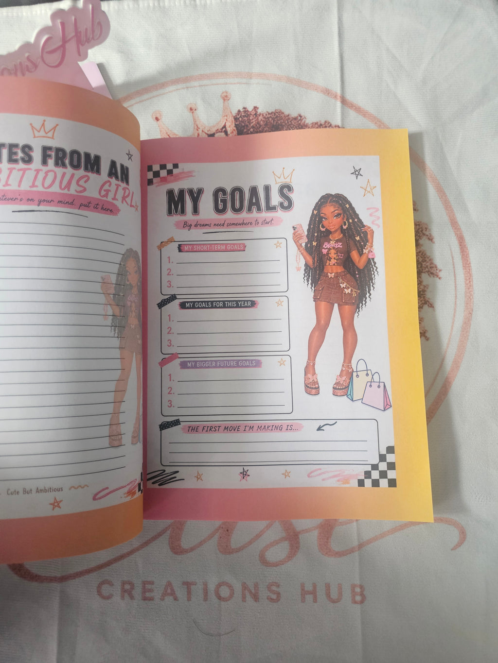 Pretty, Pressed & Focused Journal